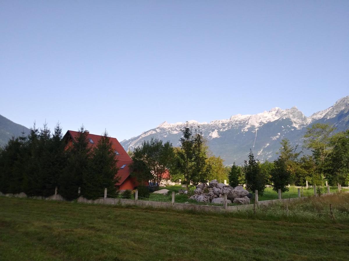 Vila Pocitniska Hisa Nad Soco Bovec Exteriér fotografie